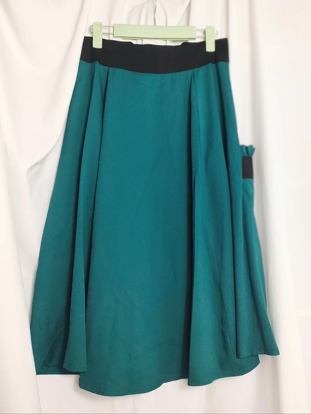 Banned Retro Skirt Teal Pocket Size Small - Picture 3 of 5